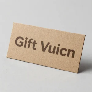 Carte Cadeau Atelier & Boutique